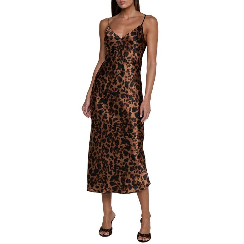 L’Agence Womens  Seridie Midi Dress